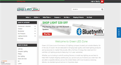 Desktop Screenshot of greenledzone.com